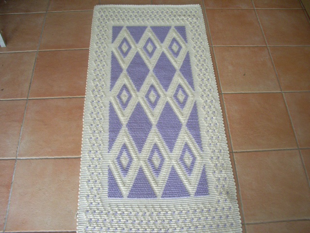 Tappeto rombi grandi CM 70X150